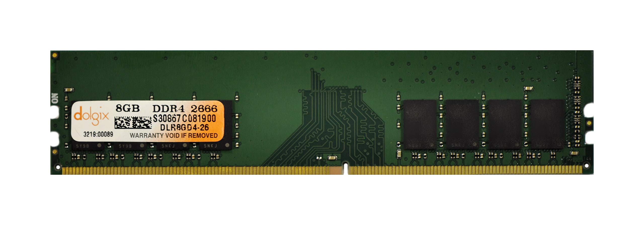 DOLGIX 8GB DDR4 2666MHz PC4-21300 DIMM 1.2V 288Pin Desktop Memory